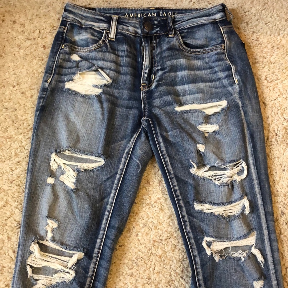 BRAND NEW AE High rise jegging crop